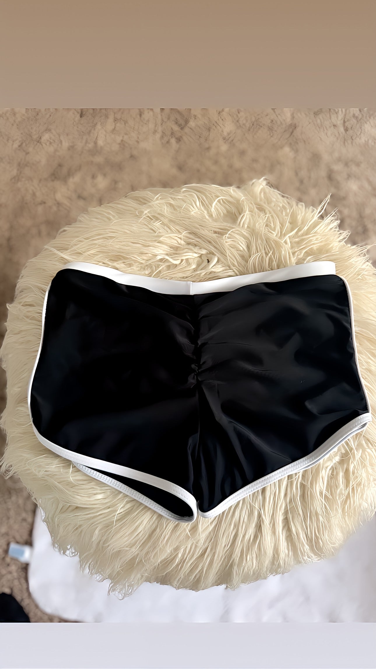Black 2Tone Workout MOB Shorts