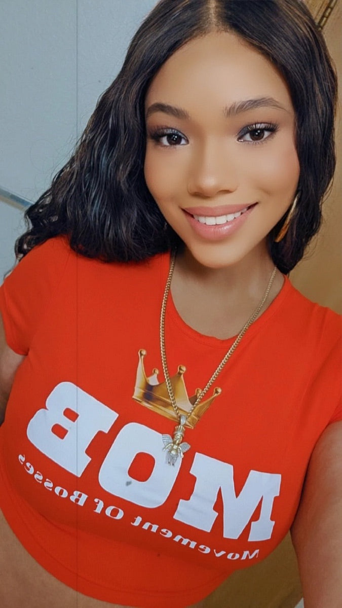 Red MOB Crop Top