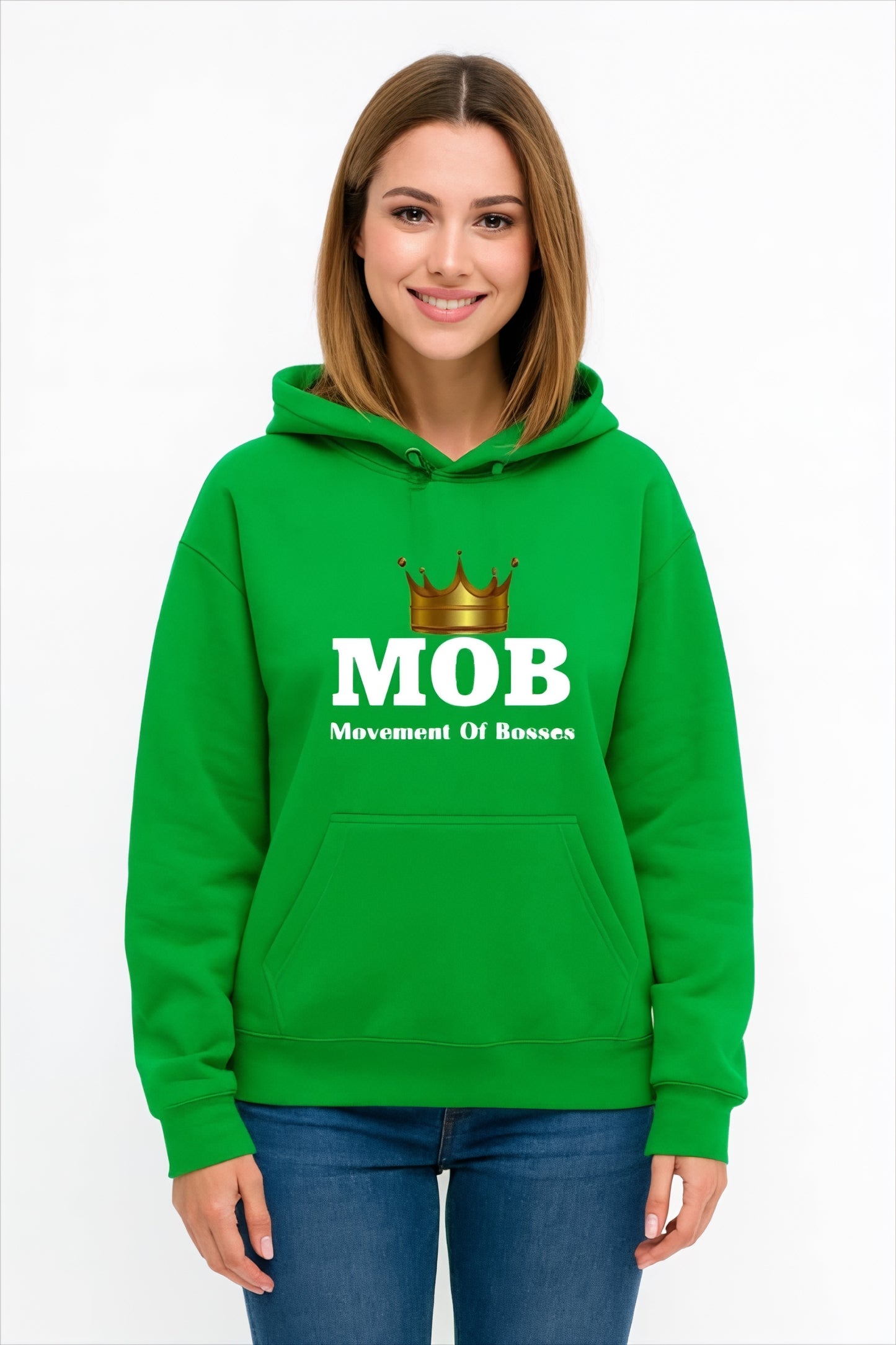 Women’s Green MOB Hoodie