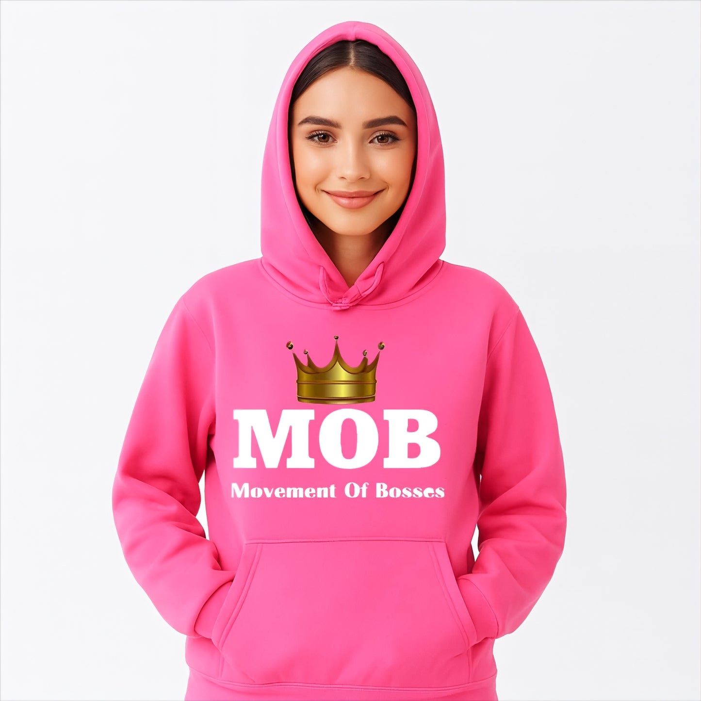 Women’s Pink MOB Hoodie