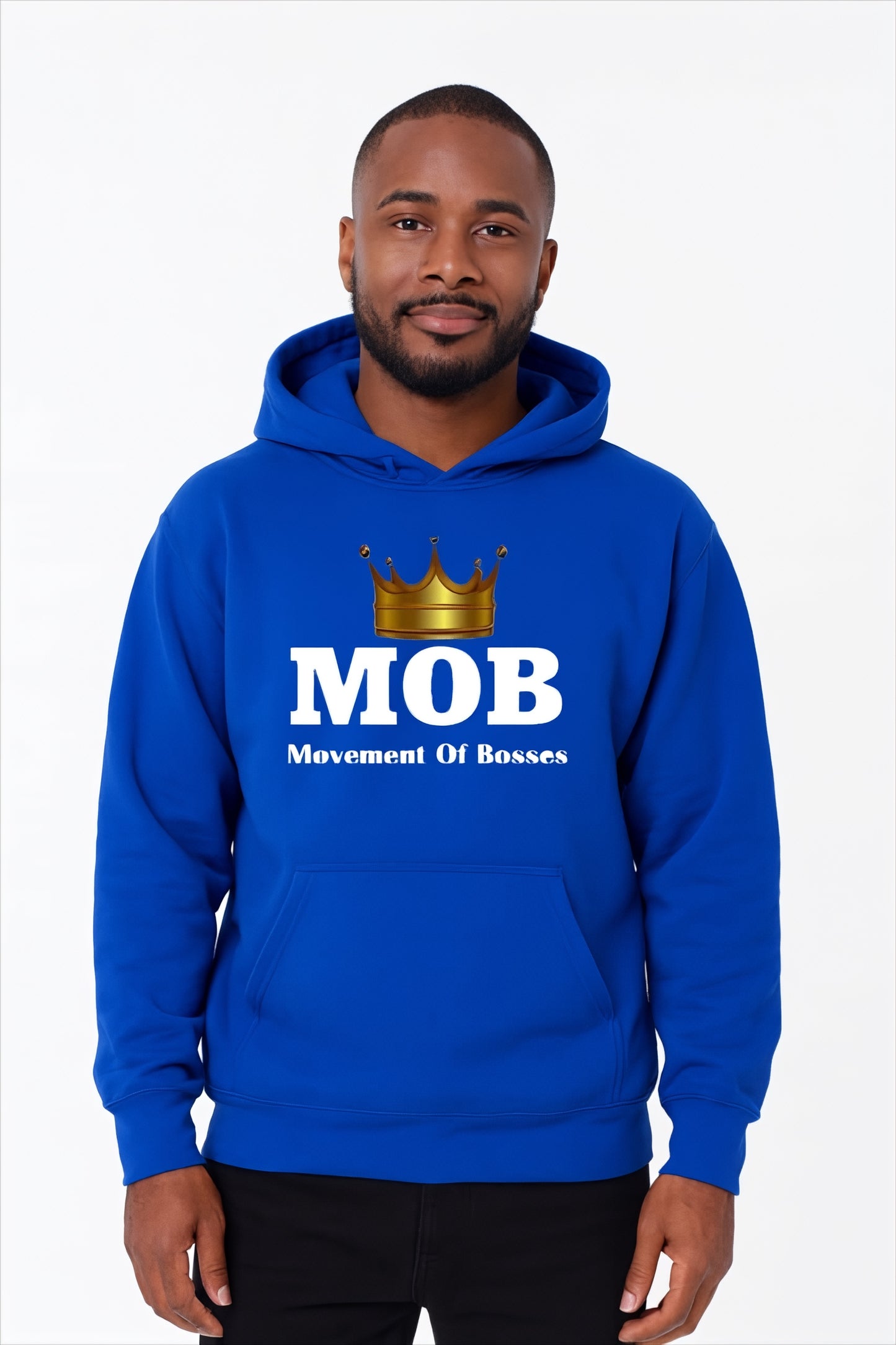 Men’s Royal Blue MOB Hoodie