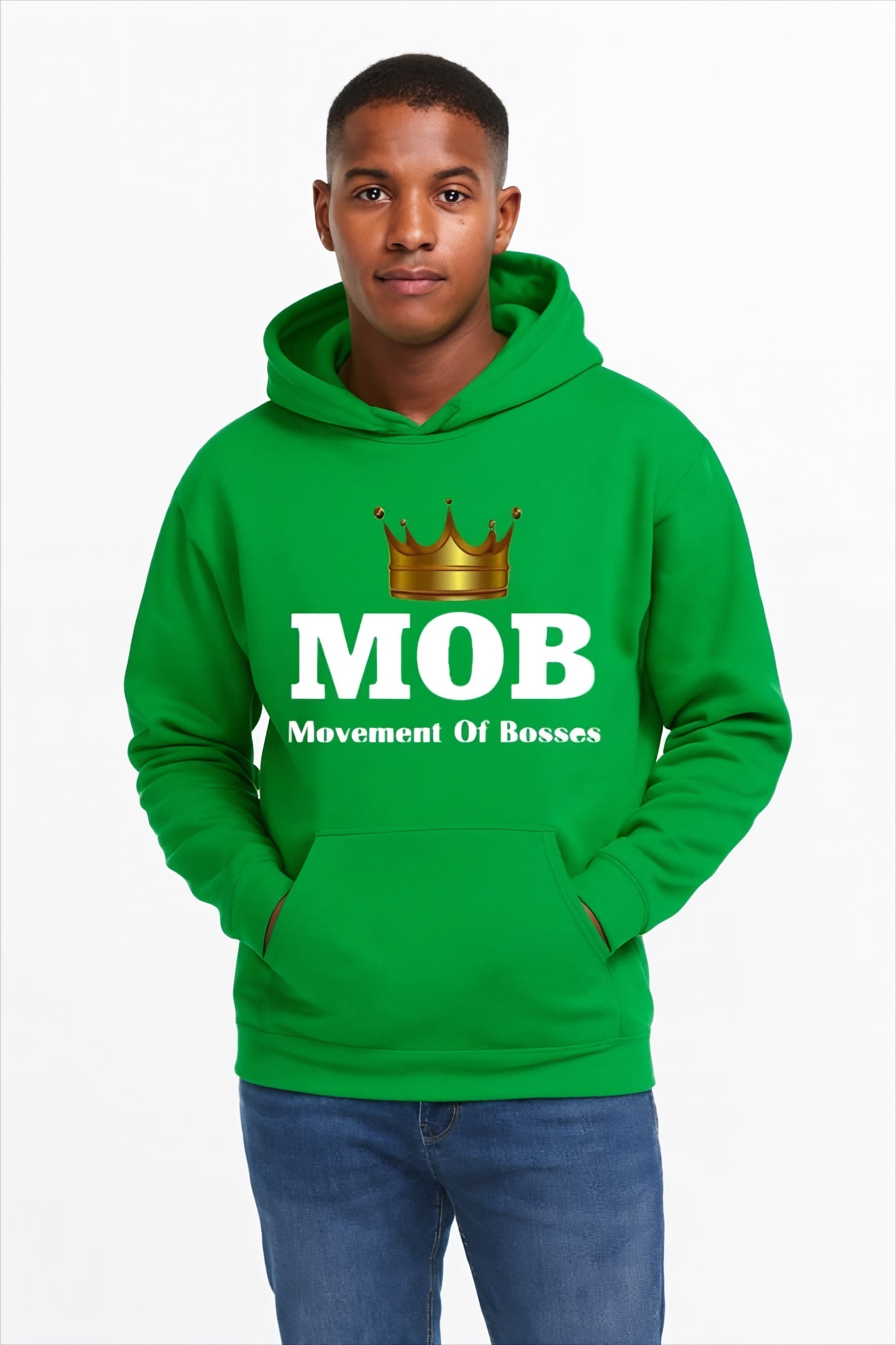 Men’s Green MOB Hoodie
