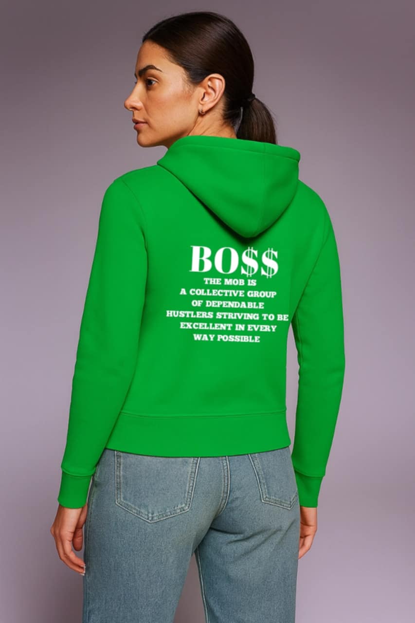 Women’s Green MOB Hoodie