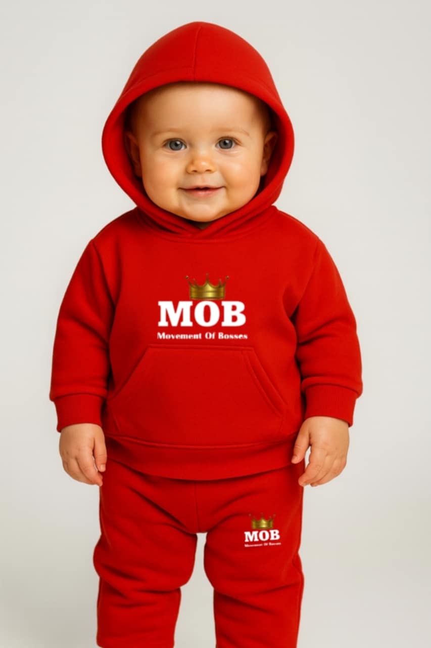 Toddler Red MOB Jumpsuit