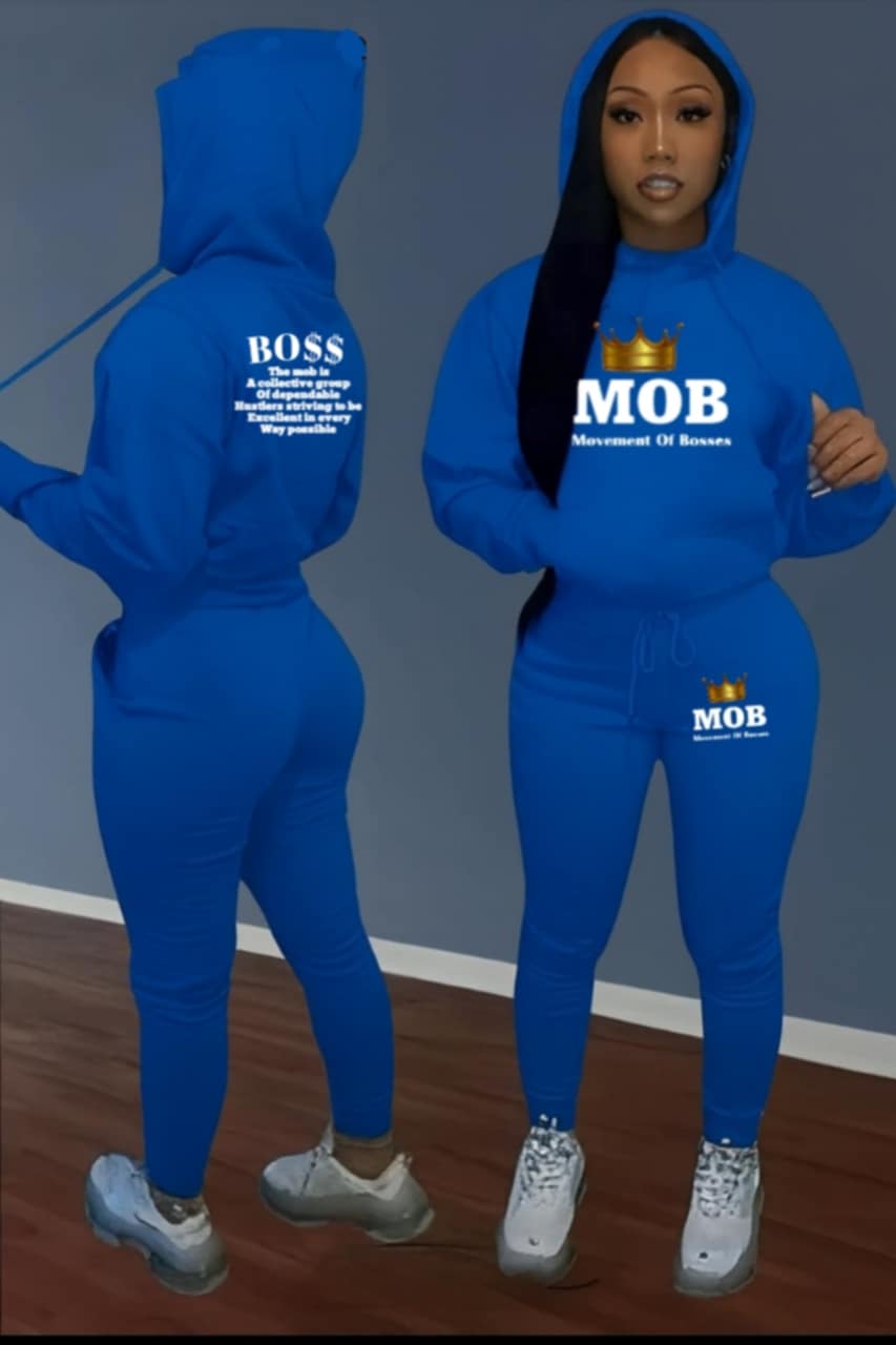 Women's Royal Blue MOB Jumpsuit