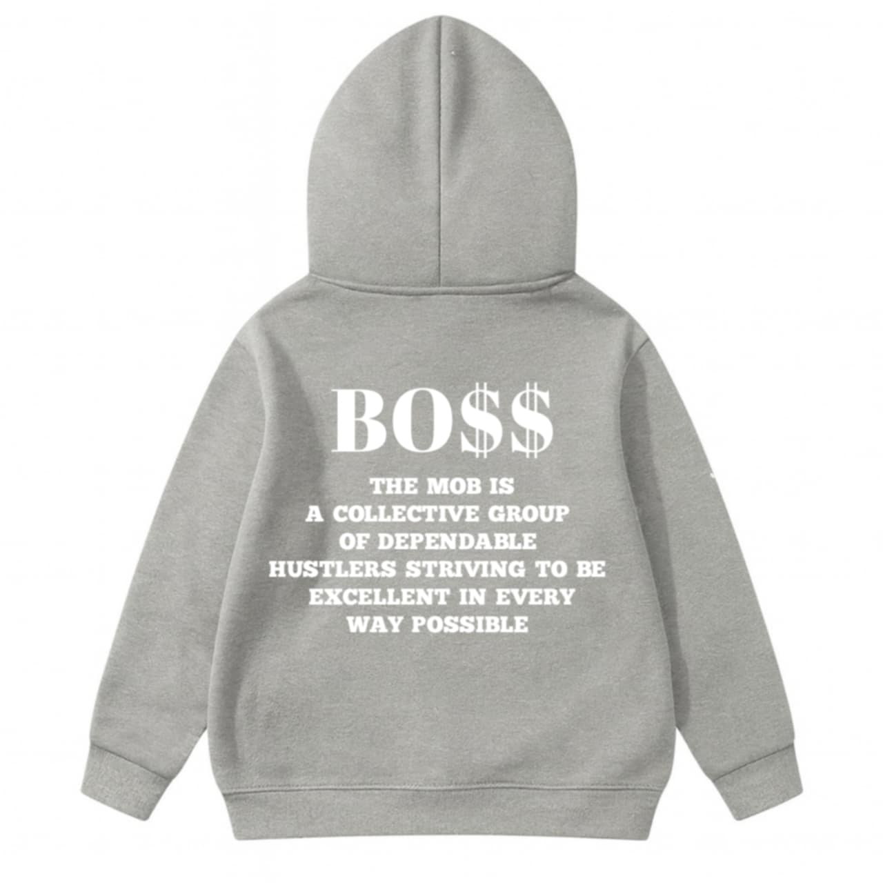 Toddler Grey MOB Hoodie