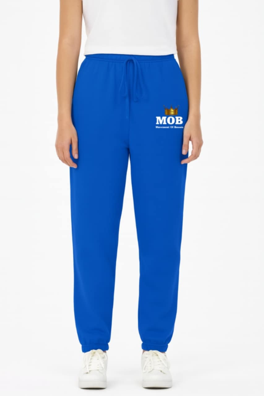 Women’s Royal blue MOB Jogging pants