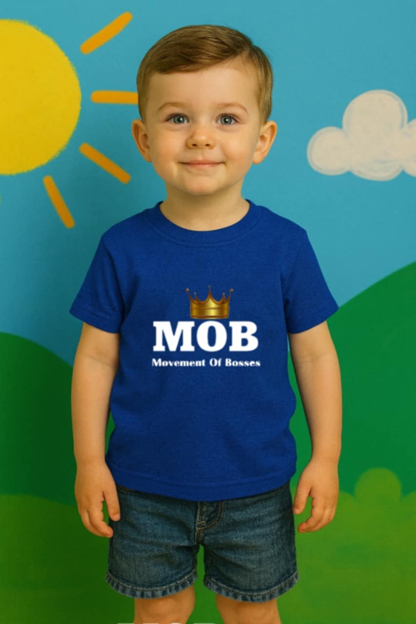 Toddler Royal Blue MOB T-Shirt