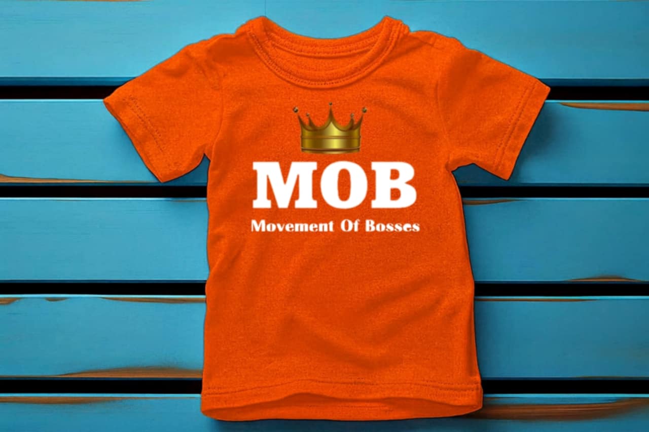 Toddler Orange MOB T-Shirt