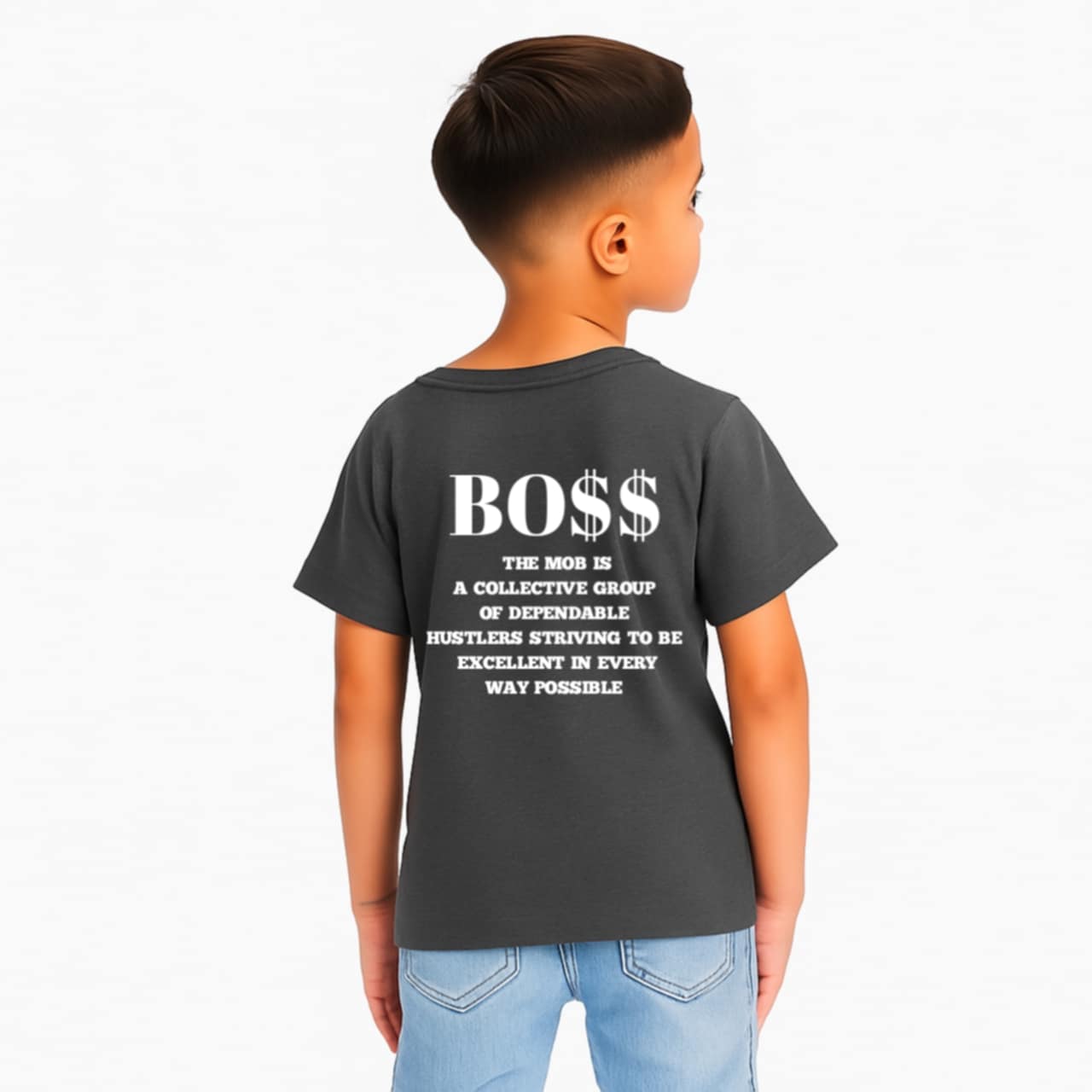 Toddler Grey MOB T-Shirt