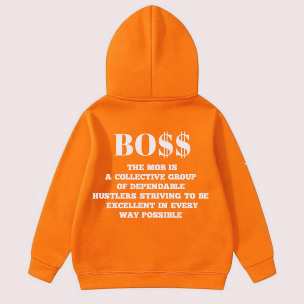 Toddler Orange MOB Jumpsuit
