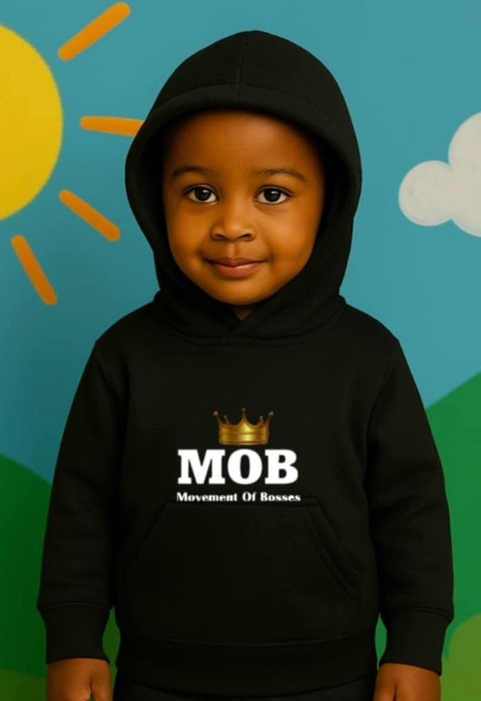 Toddler Black MOB Hoodie