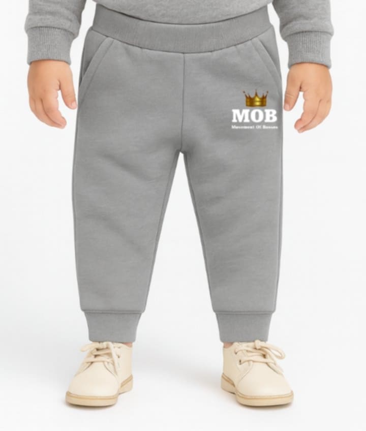 Toddler Grey MOB Jogger Pants