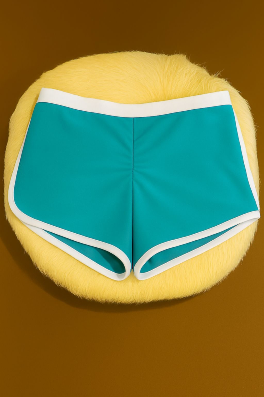 Turquoise 2Tone Workout MOB Shorts