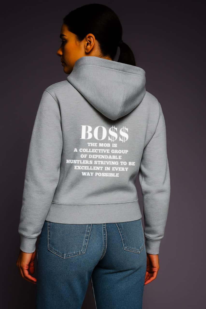 Women’s Grey MOB Hoodie