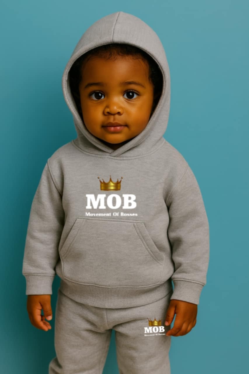 Toddler Grey MOB Jumpsuit