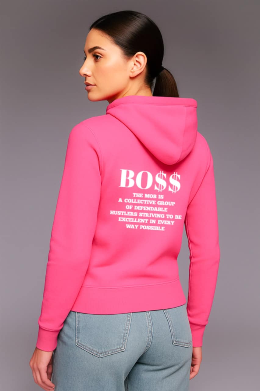 Women’s Pink MOB Hoodie