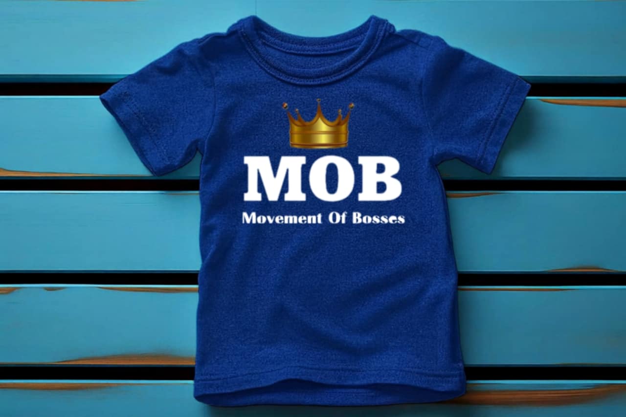 Toddler Royal Blue MOB T-Shirt