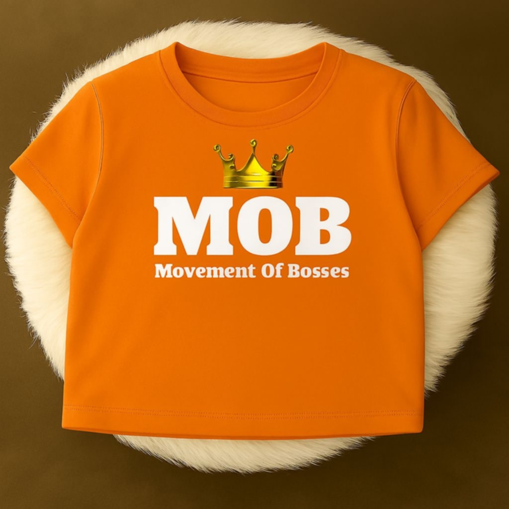 Women’s Orange MOB Tee