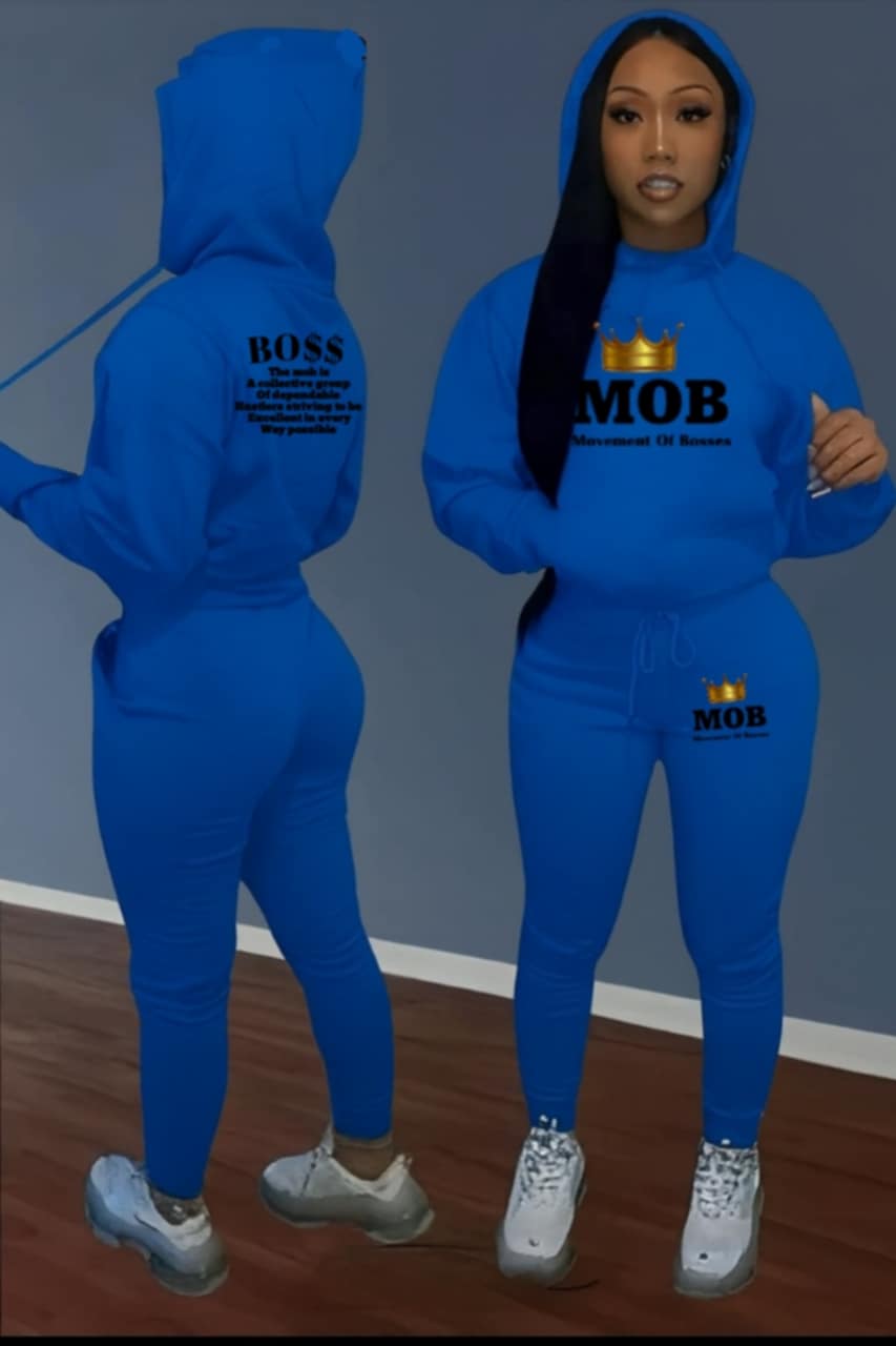 Women's Royal Blue MOB Jumpsuit