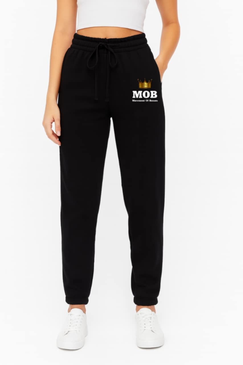 Women’s Black MOB Jogging Pants