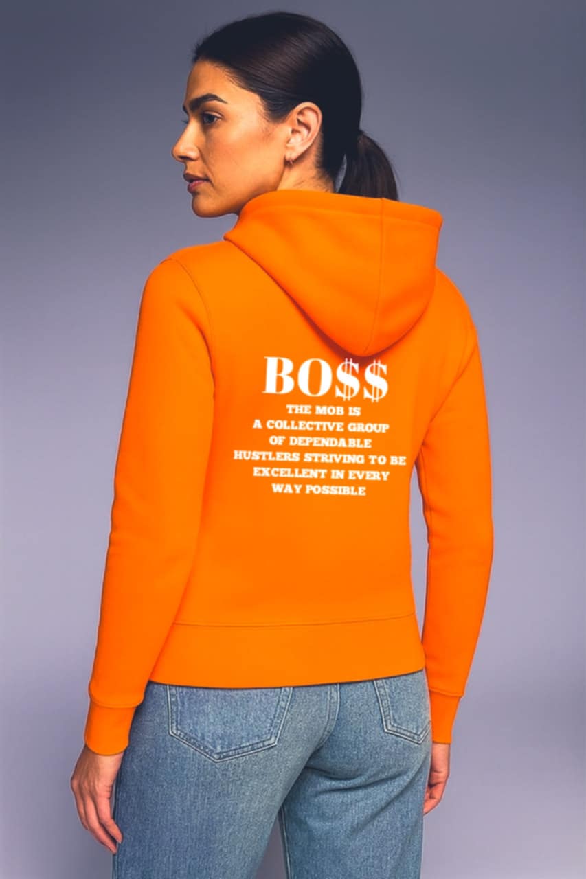 Women’s Orange MOB Hoodie