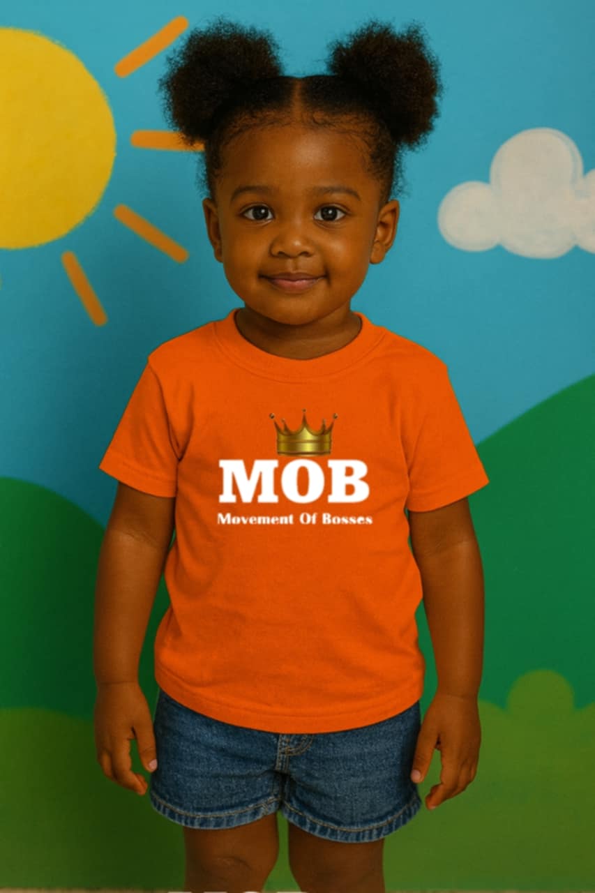 Toddler Orange MOB T-Shirt