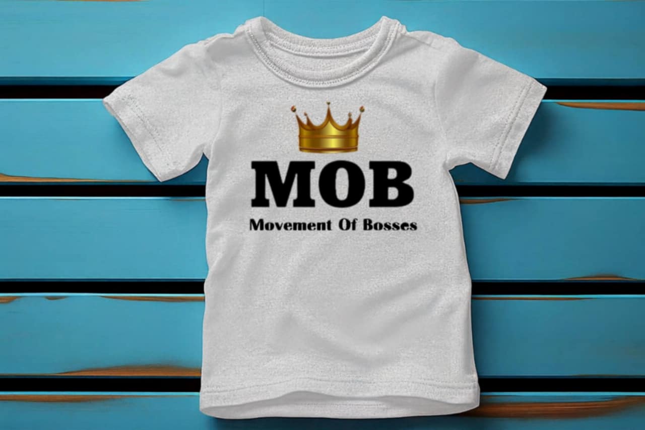 Toddler White MOB T-Shirt