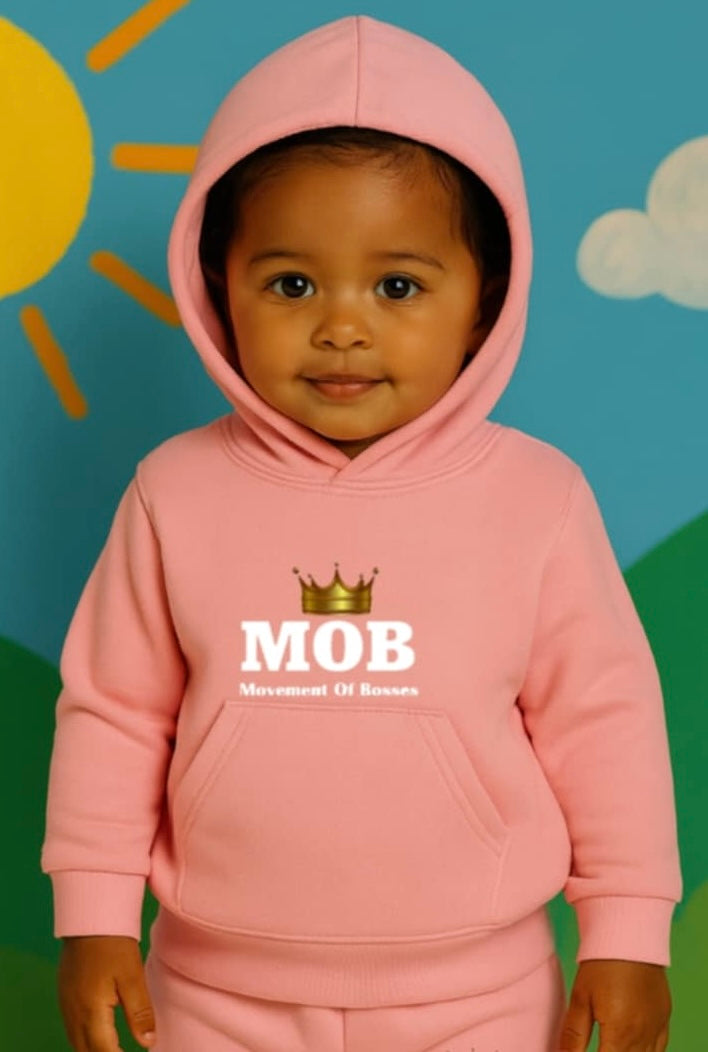 Toddler Light Pink MOB Hoodie