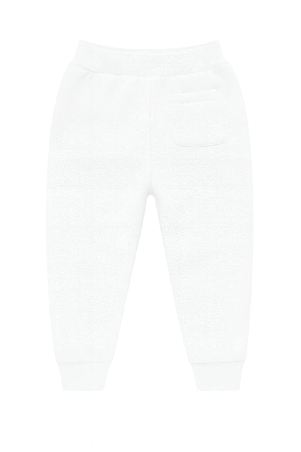 Toddler White MOB Jogger Pants