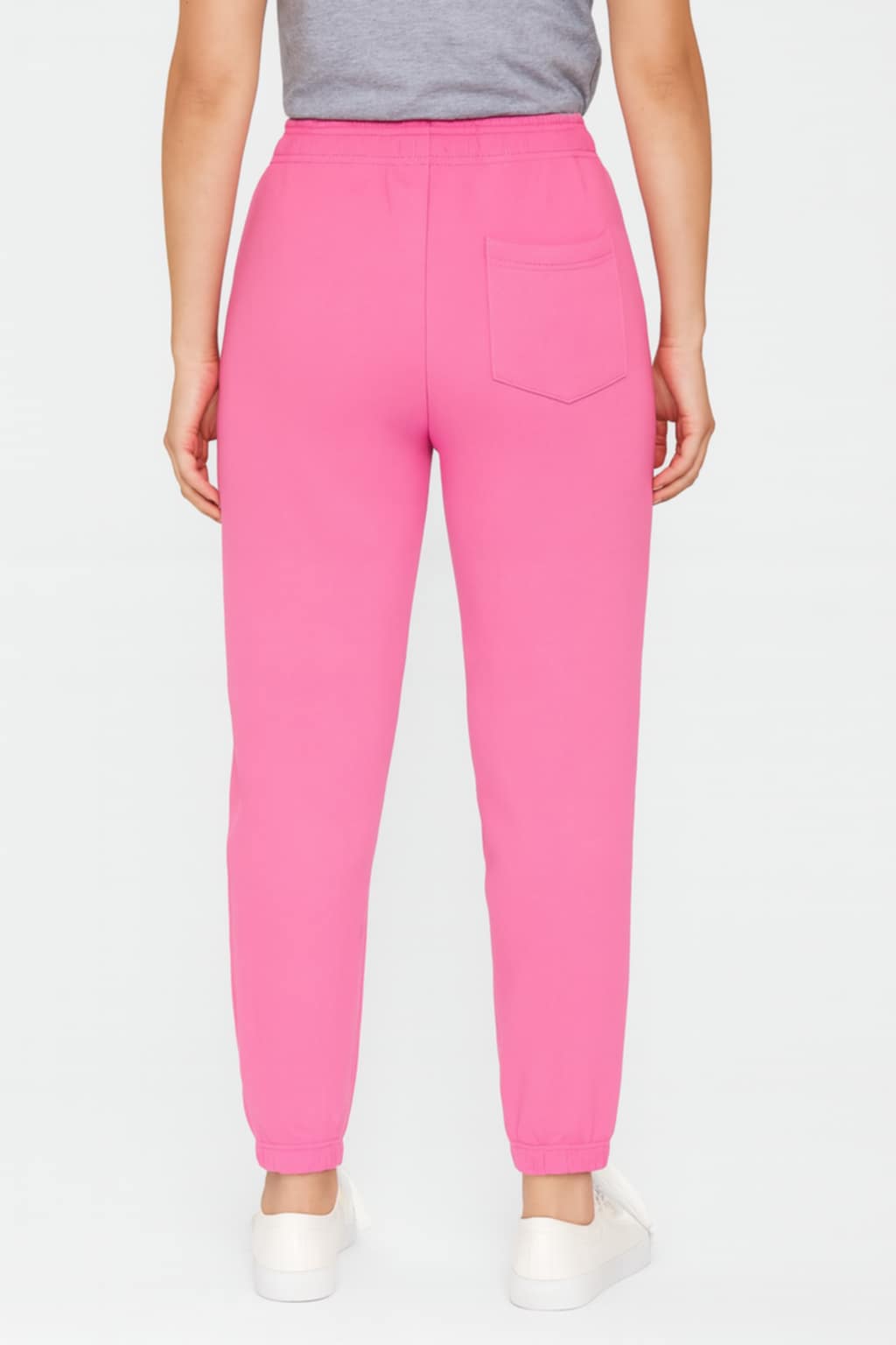 Women’s Pink With Black Font MOB Joggers