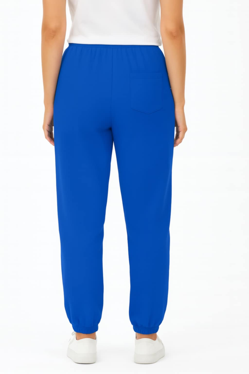 Women’s Royal Blue With Black Font MOB Jogging Pants