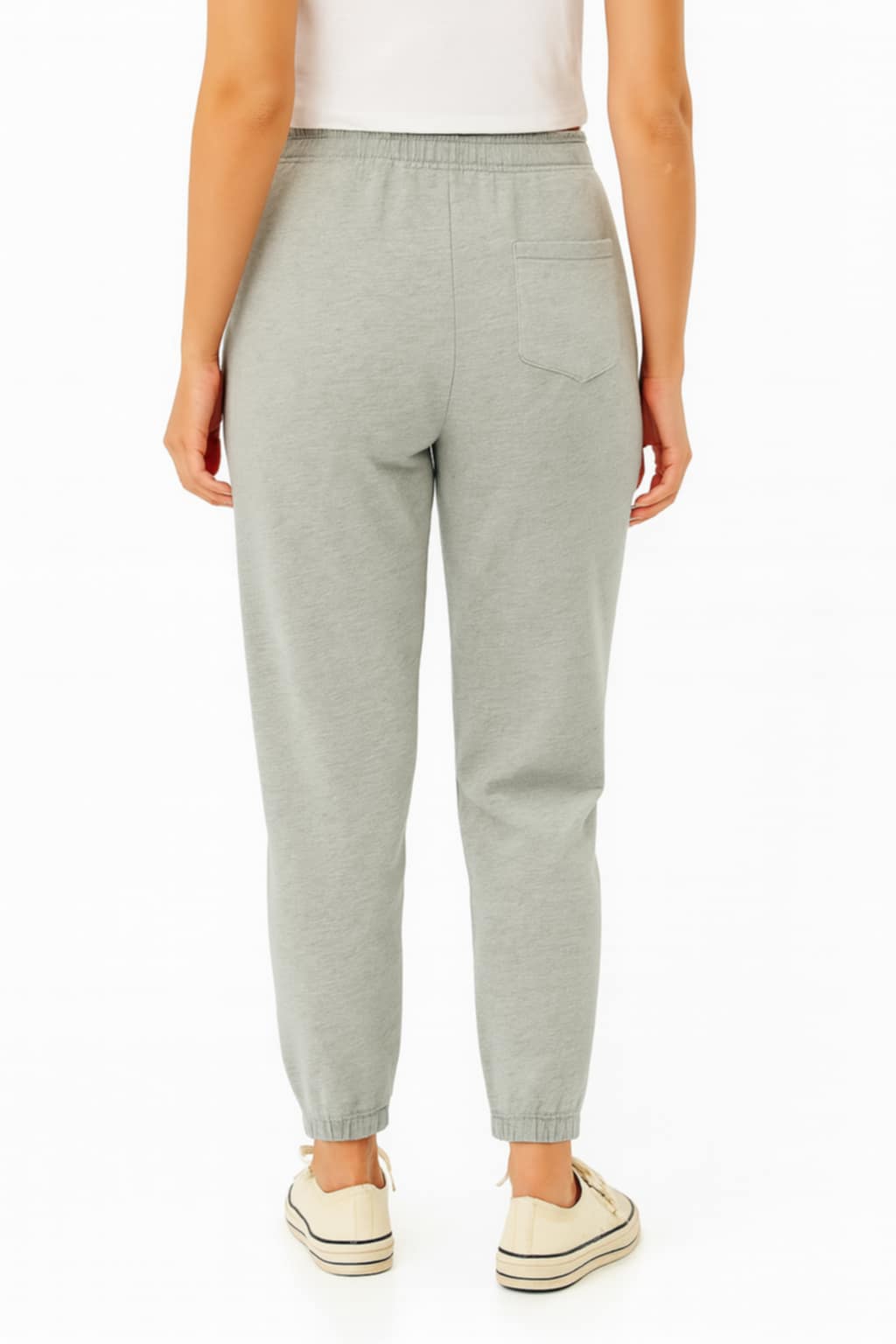 Women’s Grey With Black Font MOB Jogging Pants