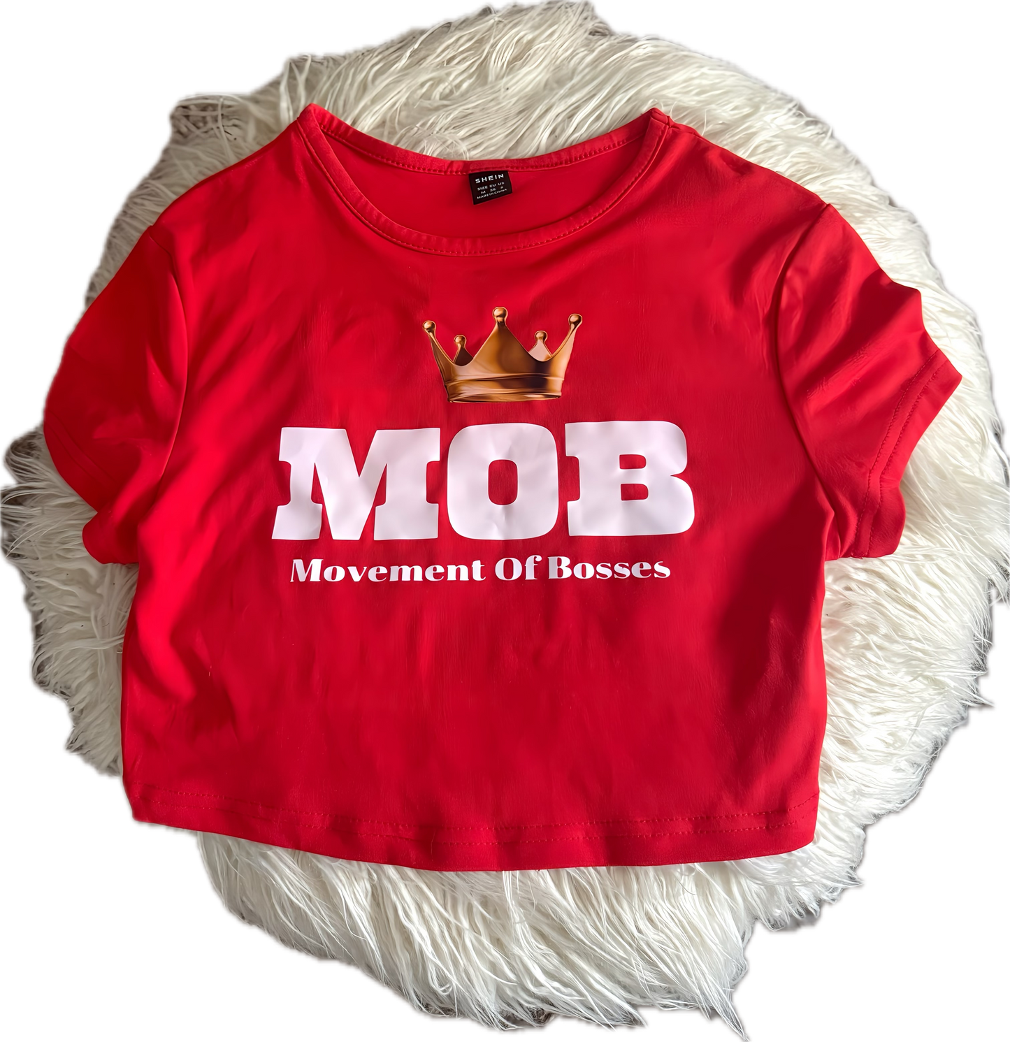 Red MOB Crop Top