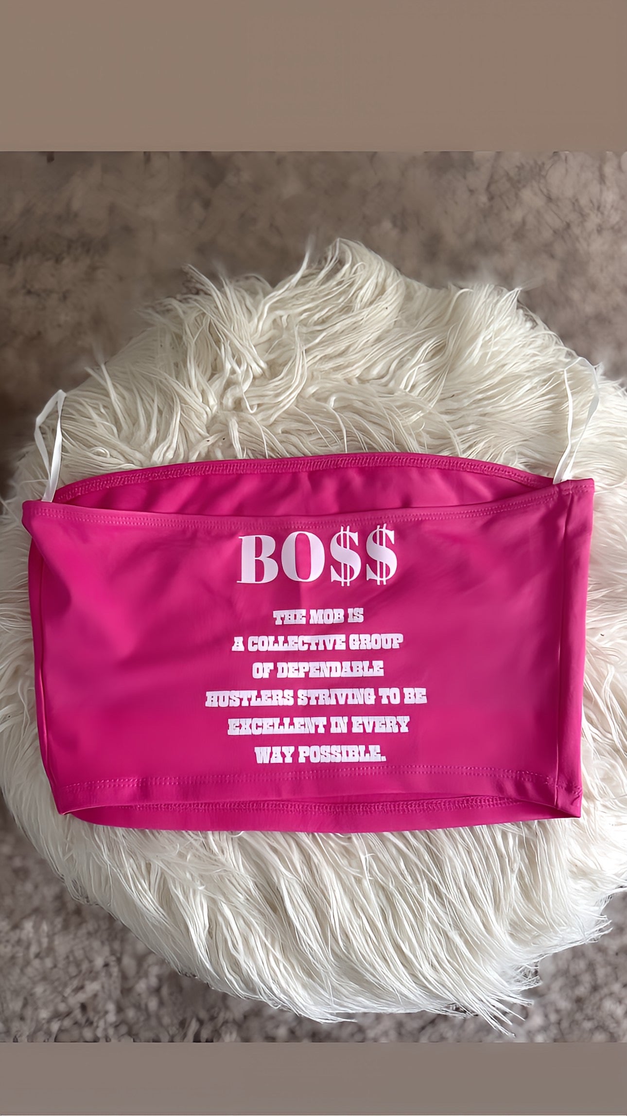 Hot pink 2pcs MOB Set