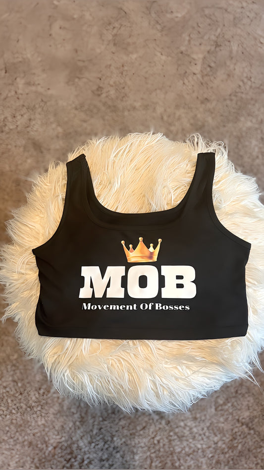 Black MOB Tank Top
