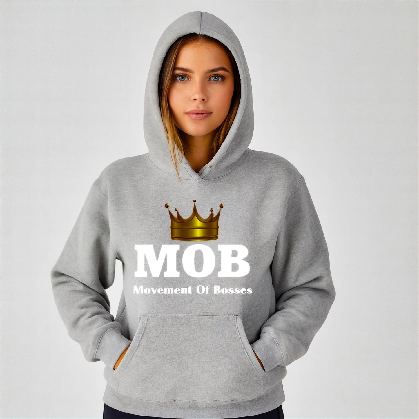 Women’s Grey MOB Hoodie