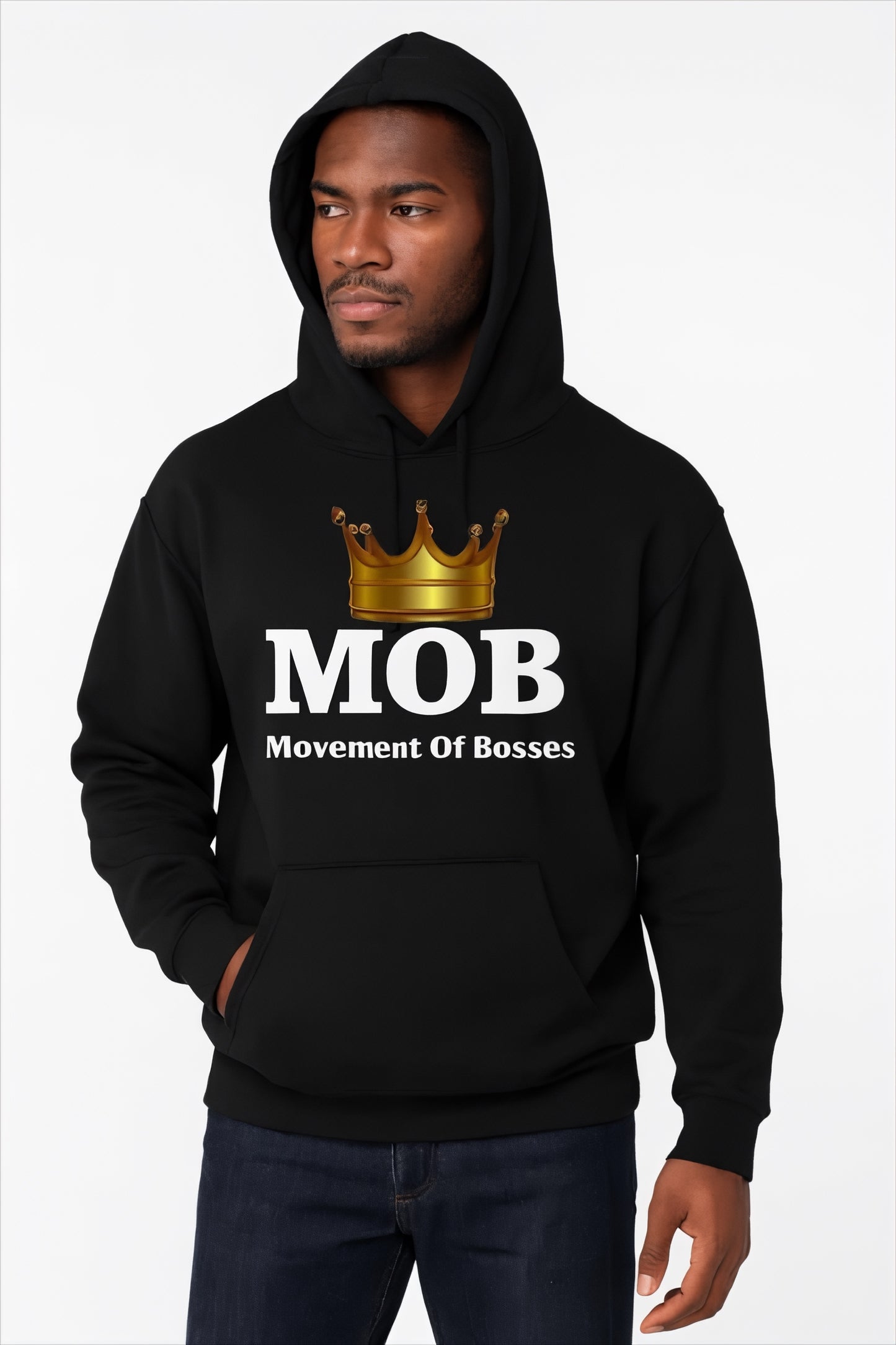 Men’s Black MOB Hoodie