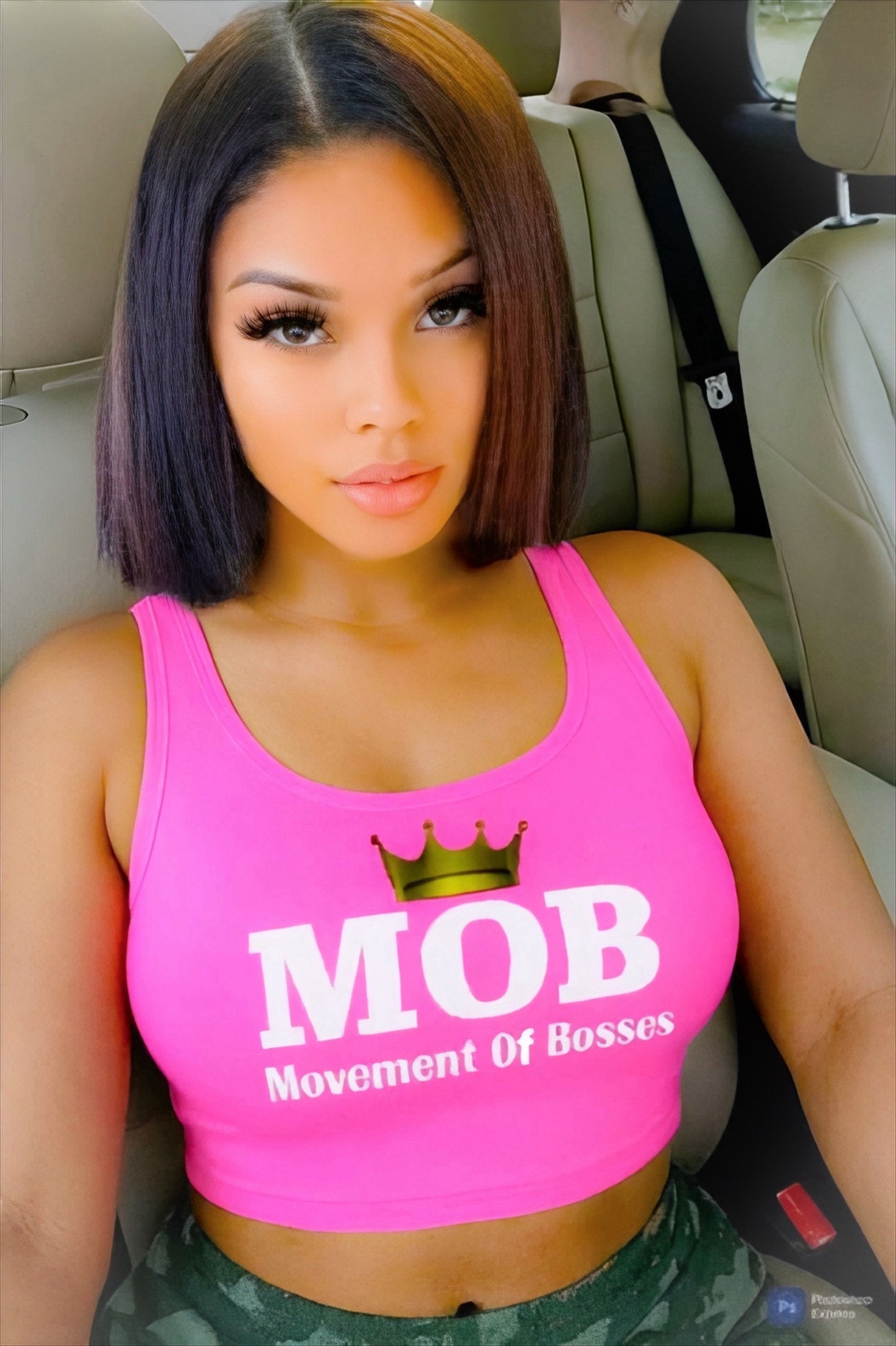 Pink MOB Tank Top