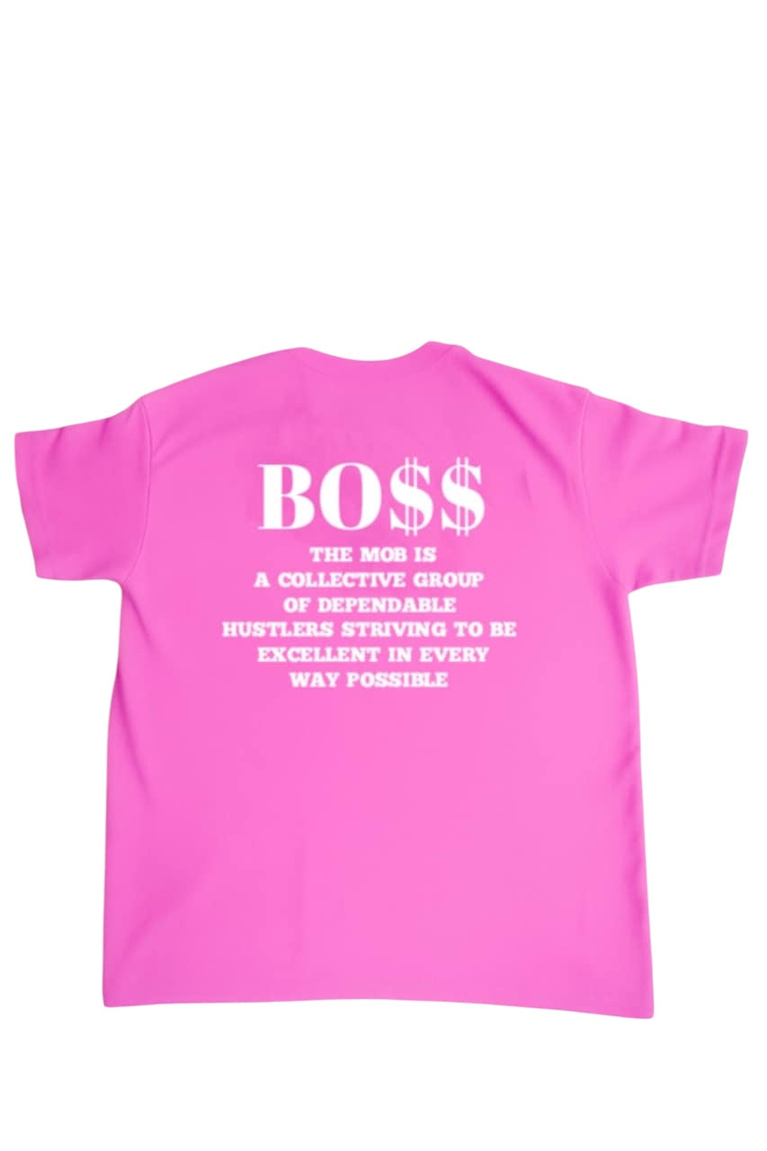Men's Pink MOB T-Shirt