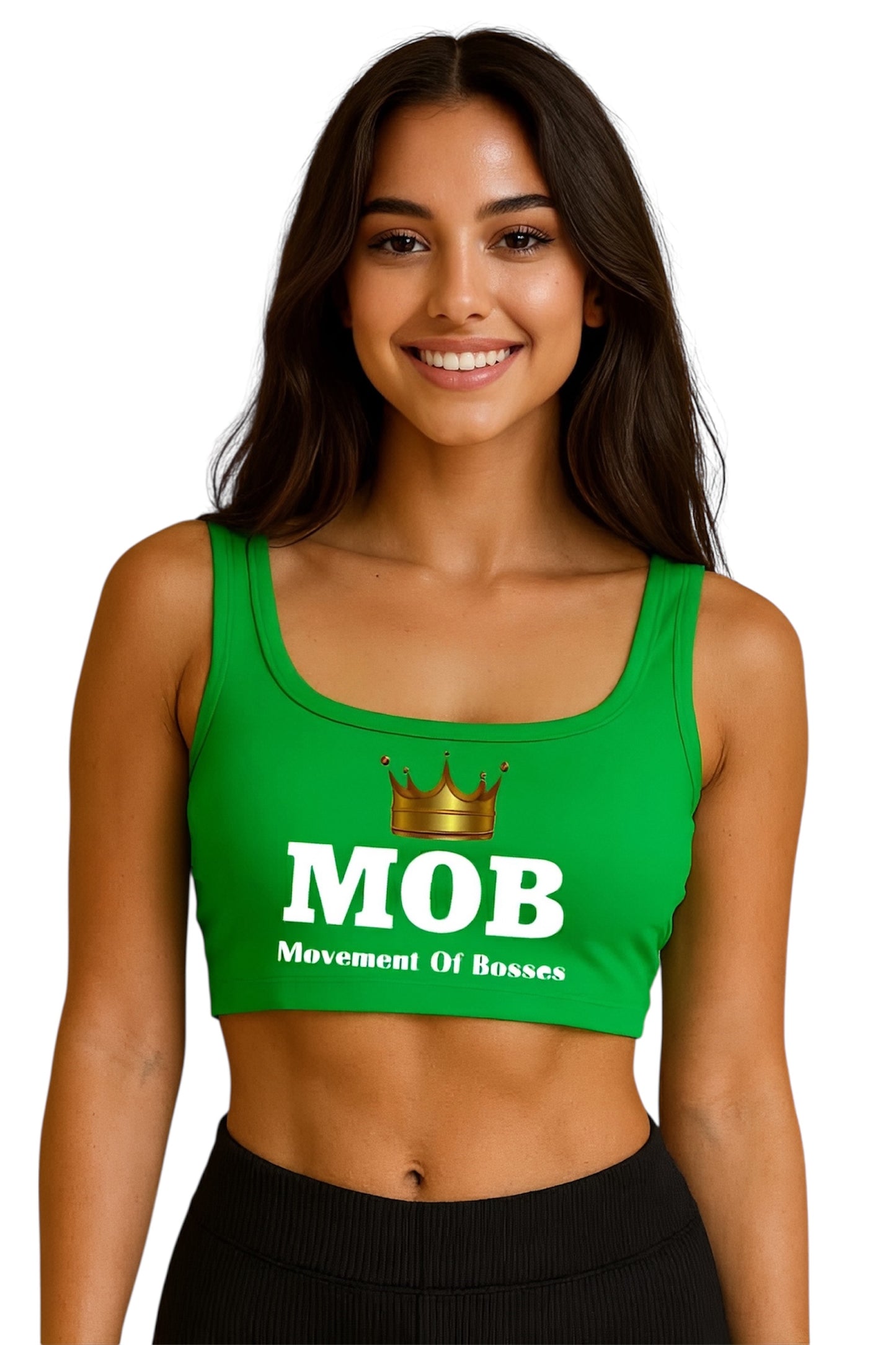 Green MOB Tank Top