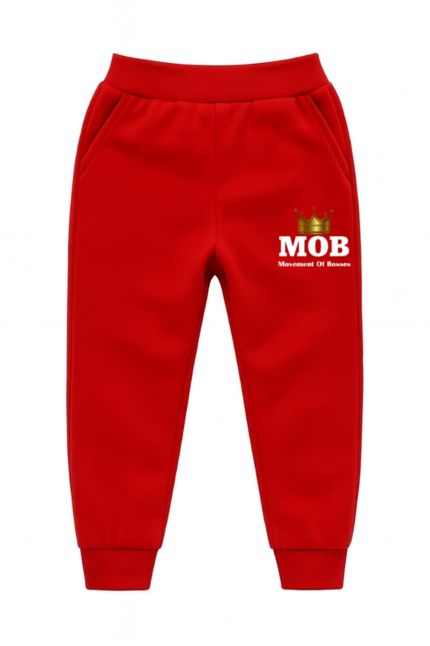 Toddler Red MOB Jogger Pants