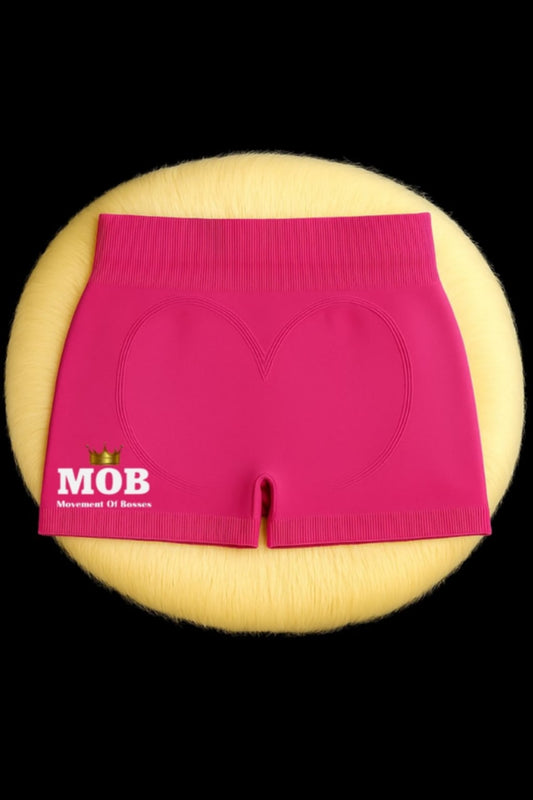 Pink MOB Legging Shorts