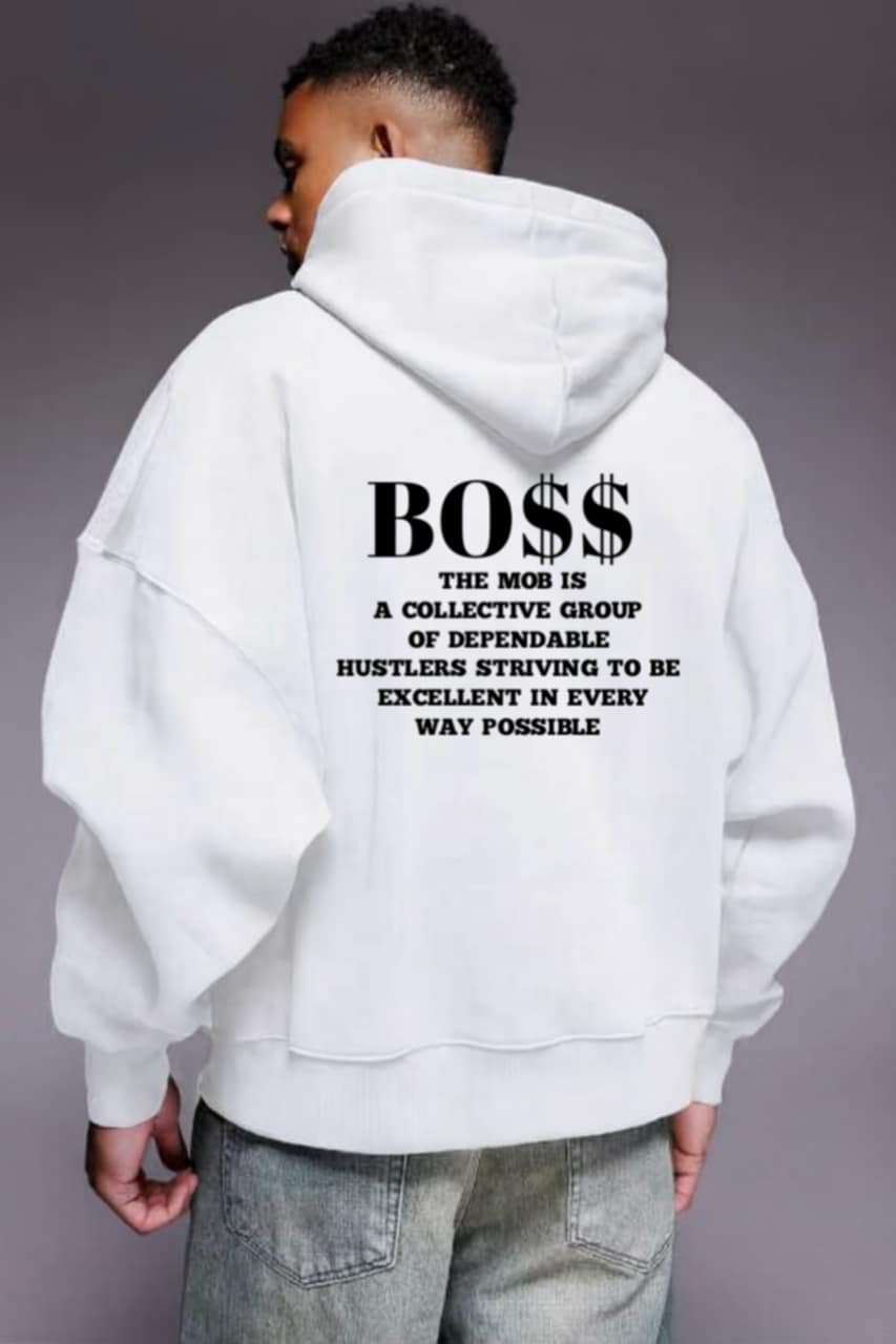 Mens's White MOB Jumpsuit