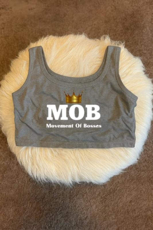 Grey MOB Tank Top