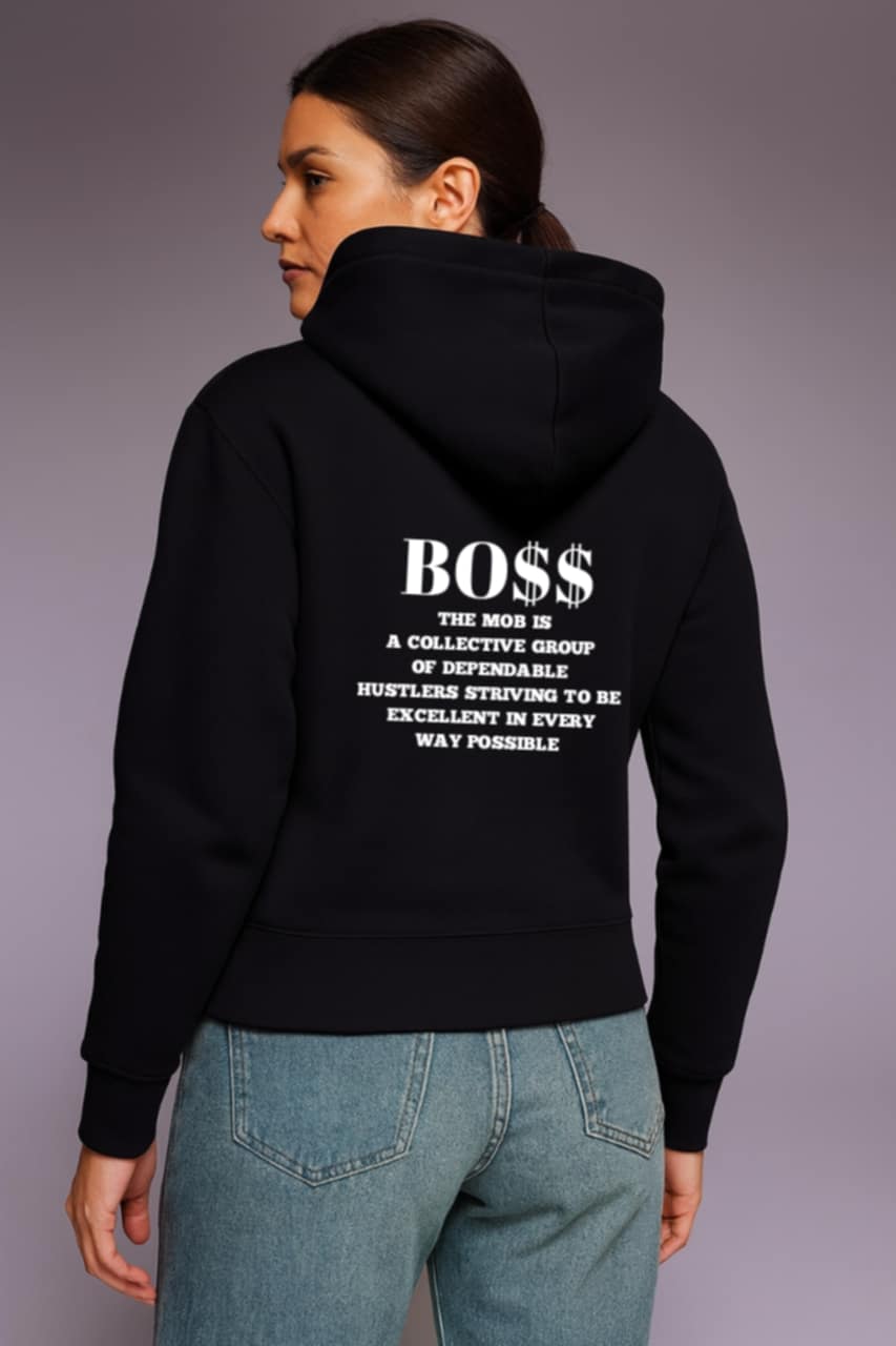 Women’s Black MOB Hoodie