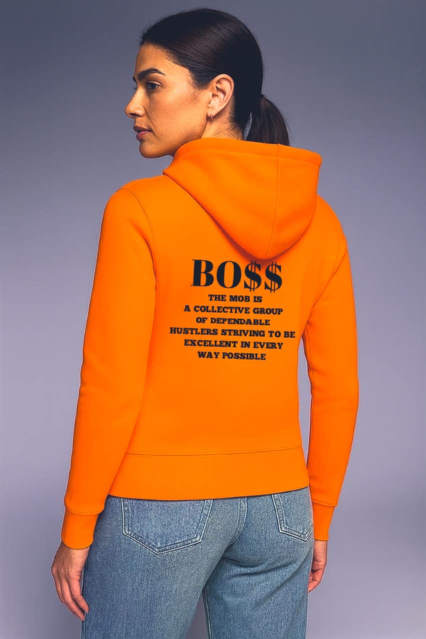 Women’s Limited Edition Halloween Pumpkin MOB Hoodie