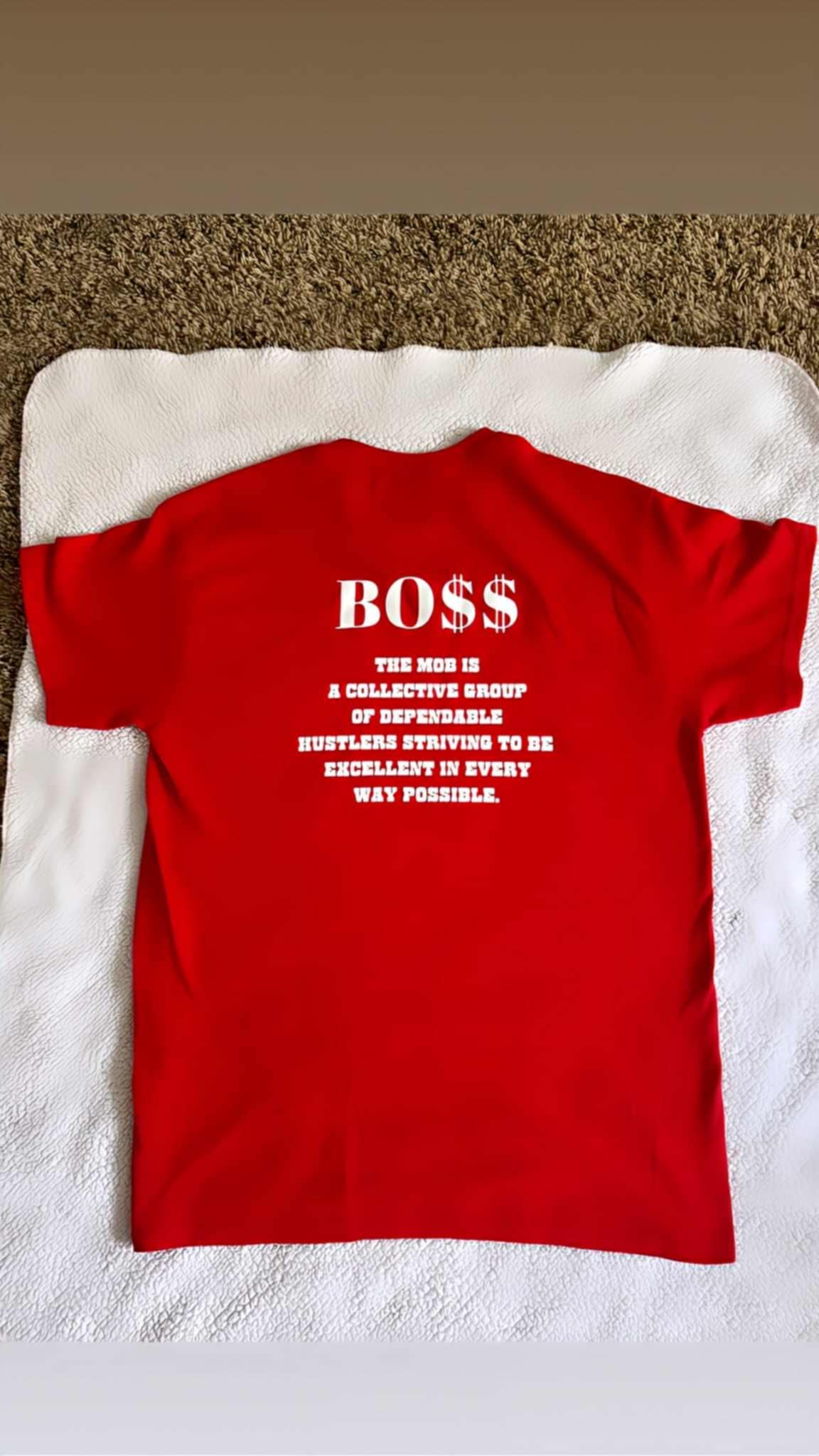 Men's Red MOB T-Shirt