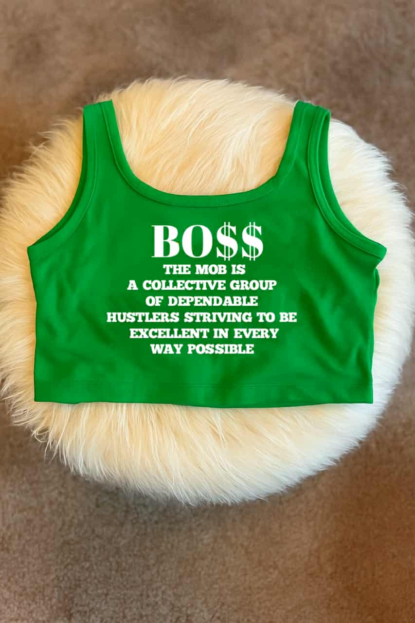 Green MOB Tank Top