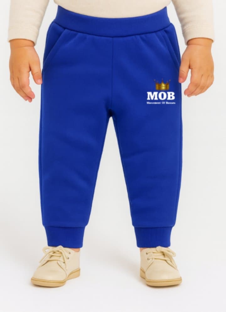 Toddler Royal Blue MOB Jogger Pants